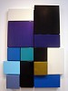 Margo Sawyer, Synchronicity of Color #8 (Blue-violet)
2008, International paint on aluminum