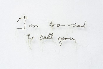 Rebecca Carter -&nbsp;I'm too Sad to Tell You
