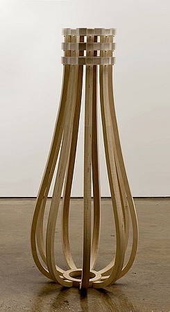 Joan Winter, Three Cups of Tea, 2010
baltic birch and resin, 54 x 24 x 24 in.
JWI-148