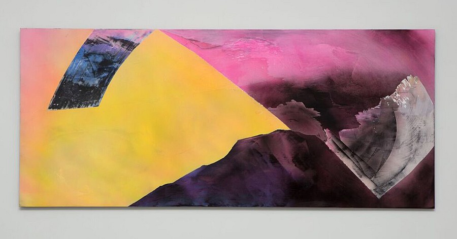 Michelle Mackey, Jeté, 2017
vinyl paint and shellac on wood panel, 41 x 95 in.
MMA-052