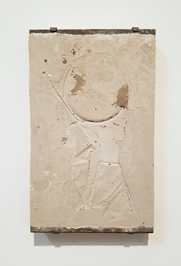 James Buss, Untitled cast, 2018
Plaster, concrete, 17 x 11 x 1 in.
JBU-041