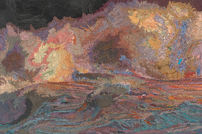 Matthew Cusick, Procella Crisium, 2013
Archival Pigment Ink on Canson Infinity Printmaking Rag 310 gsm, Edition of 10, 25 x 36 in.
MCU-066