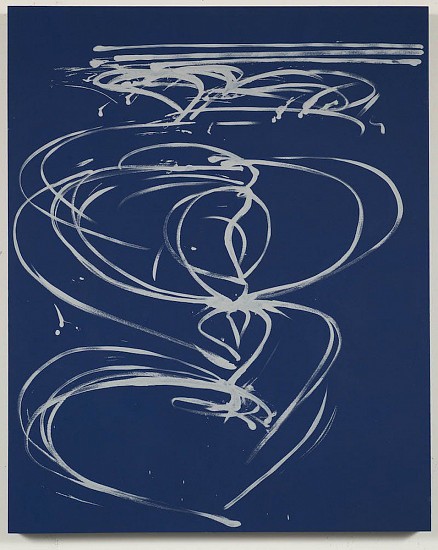 Jill Moser, Prussian, 2018
Flashe on wood, 30 x 24 in.
JMO-022